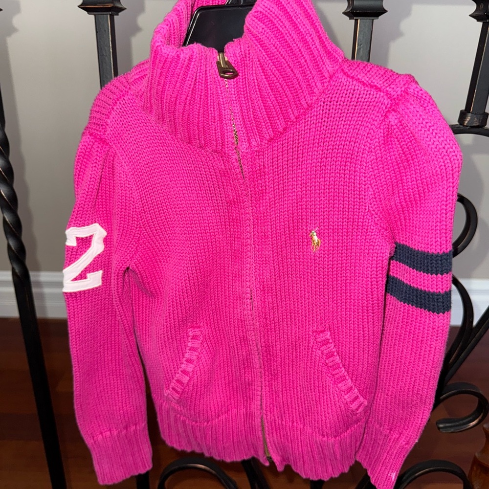 Ralph Lauren Pink Knit Sweater